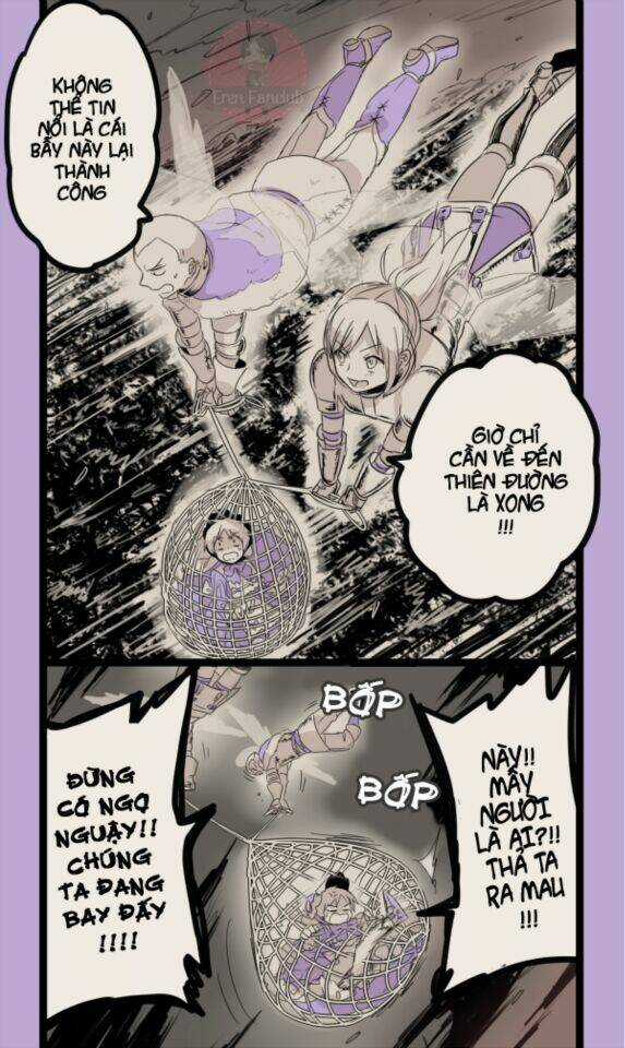 Chàng ác quỷ Levi và cô bé bán bông Eren Chapter 4 trang 4