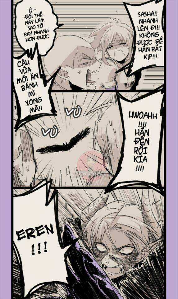 Chàng ác quỷ Levi và cô bé bán bông Eren Chapter 4 trang 9