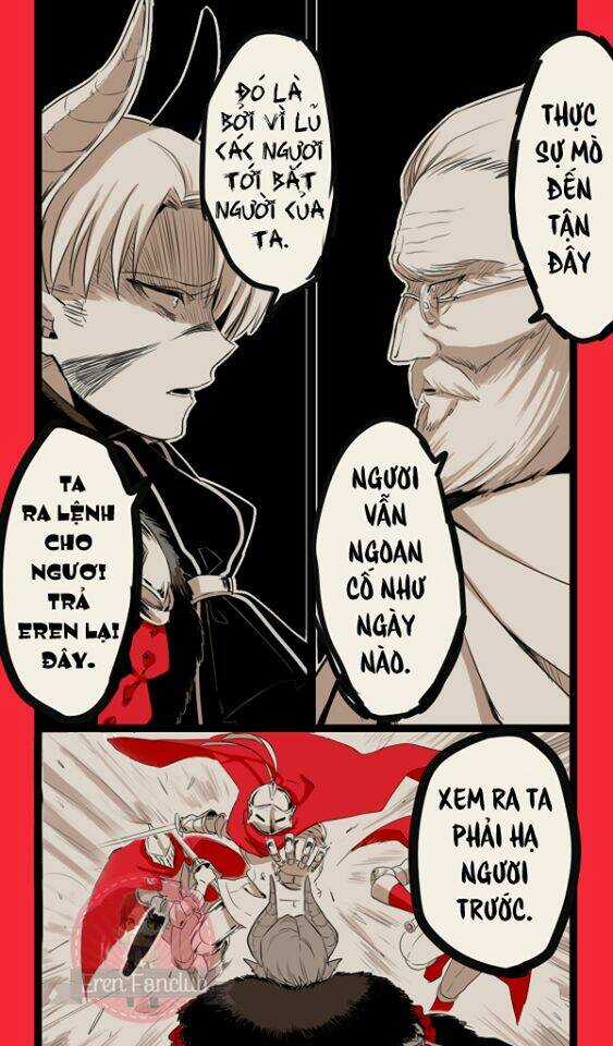 Chàng ác quỷ Levi và cô bé bán bông Eren Chapter 7 trang 35