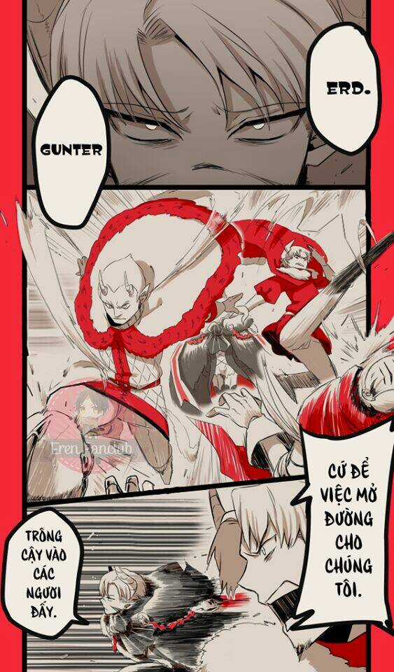 Chàng ác quỷ Levi và cô bé bán bông Eren Chapter 7 trang 36