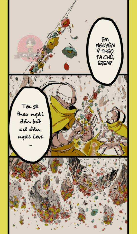 Chàng ác quỷ Levi và cô bé bán bông Eren Chapter 8.5 trang 16