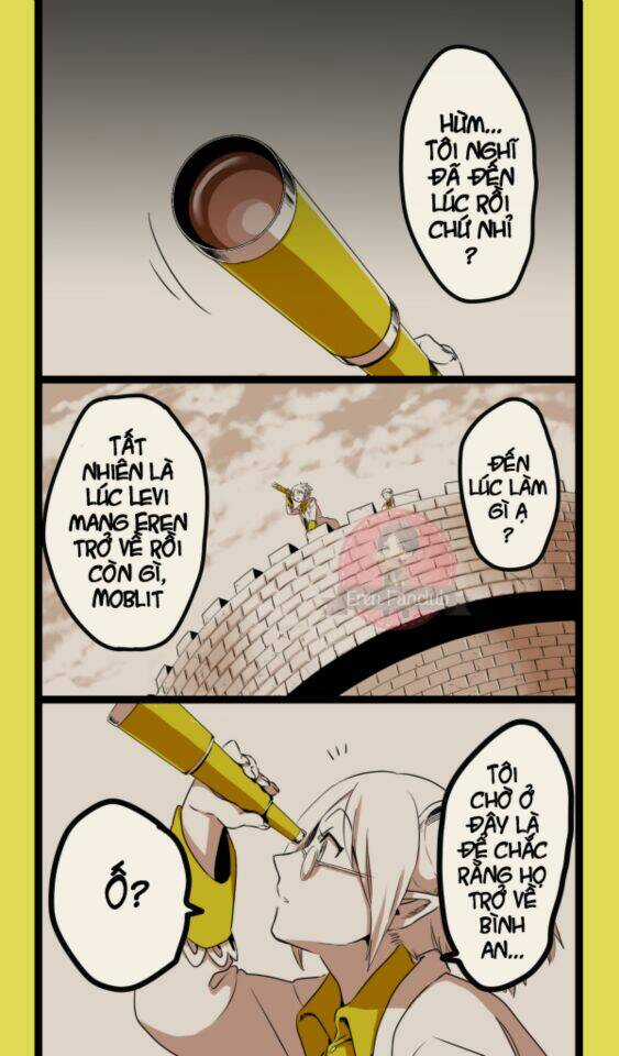 Chàng ác quỷ Levi và cô bé bán bông Eren Chapter 8.5 trang 17