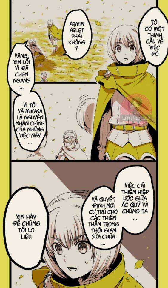 Chàng ác quỷ Levi và cô bé bán bông Eren Chapter 8 trang 15