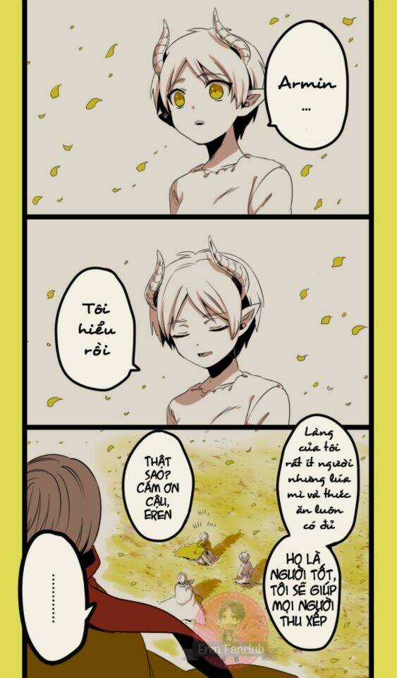 Chàng ác quỷ Levi và cô bé bán bông Eren Chapter 8 trang 17