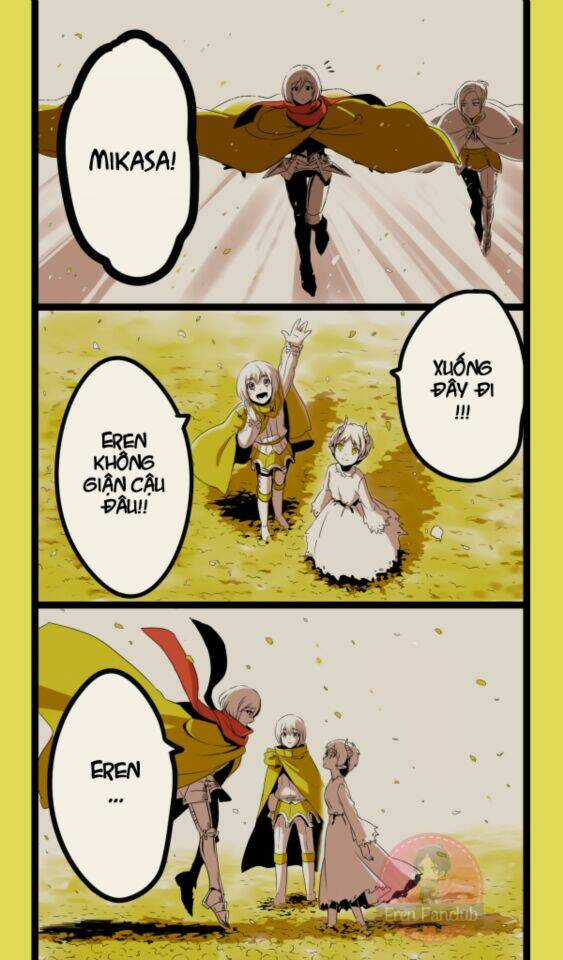 Chàng ác quỷ Levi và cô bé bán bông Eren Chapter 8 trang 18