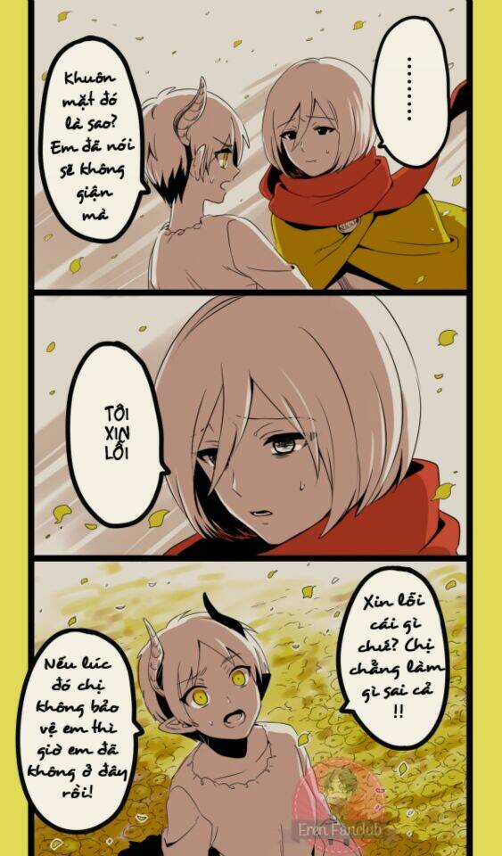 Chàng ác quỷ Levi và cô bé bán bông Eren Chapter 8 trang 19