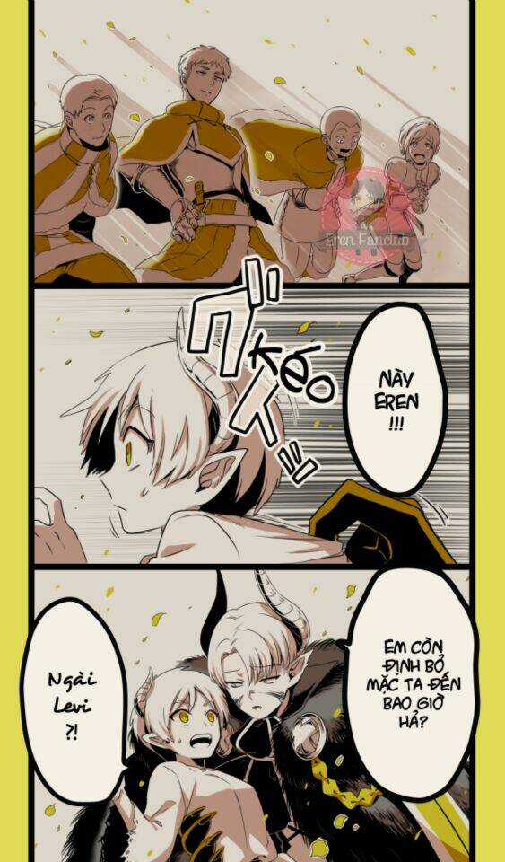 Chàng ác quỷ Levi và cô bé bán bông Eren Chapter 8 trang 22