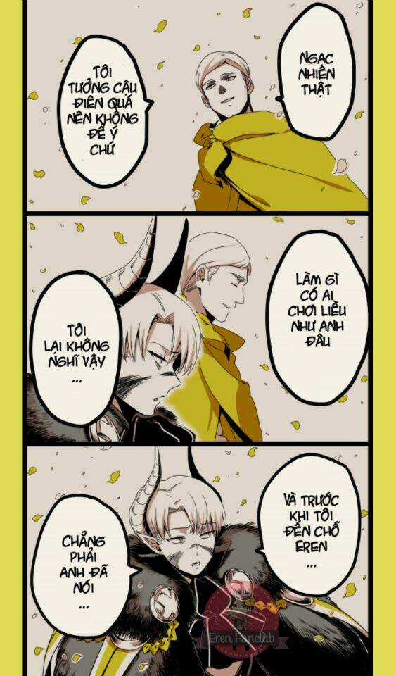 Chàng ác quỷ Levi và cô bé bán bông Eren Chapter 8 trang 3