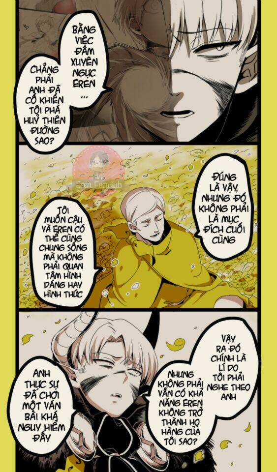 Chàng ác quỷ Levi và cô bé bán bông Eren Chapter 8 trang 5