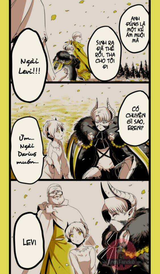 Chàng ác quỷ Levi và cô bé bán bông Eren Chapter 8 trang 9