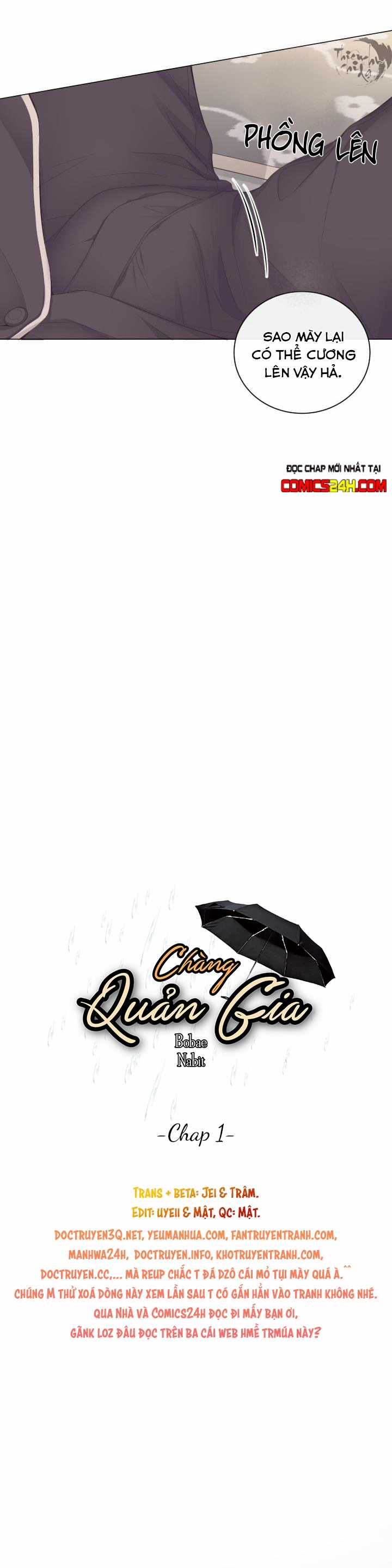 Chàng Quản Gia Chapter 1 trang 16