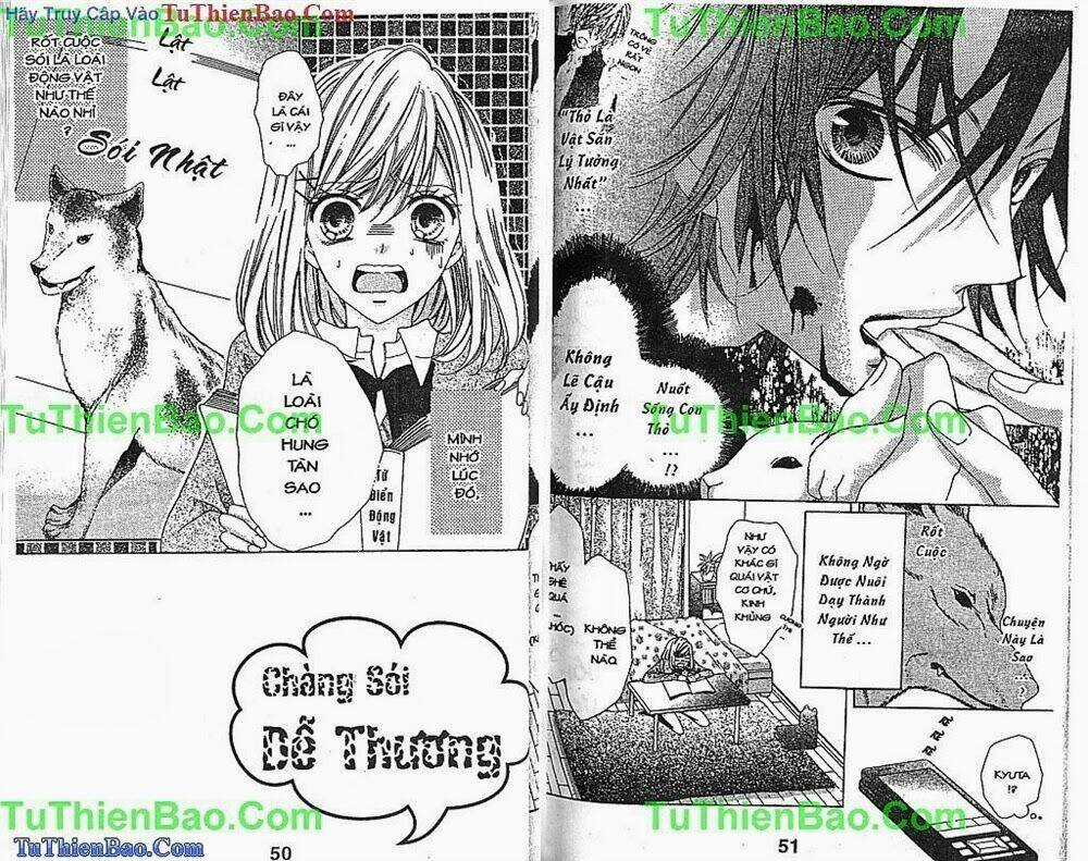 Chàng Sói Dễ Thương Chapter 1 trang 25