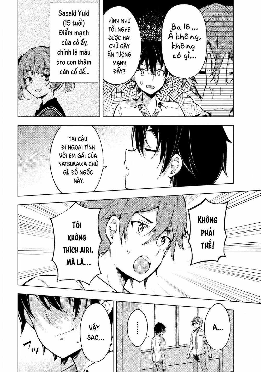 Chàng Trai Mơ Mộng Là Người Theo Chủ Nghĩa Hiện Thực Chapter 16.1 trang 12