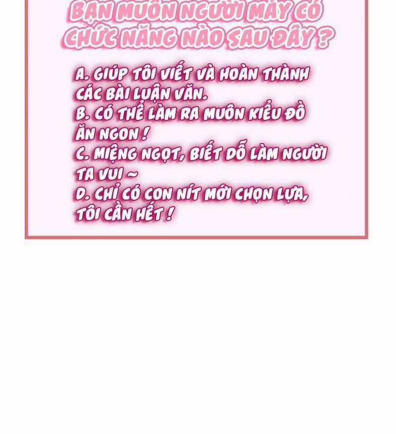 Chàng Trai Người Máy Ấm Áp 741 Của Tôi Chapter 0 trang 27