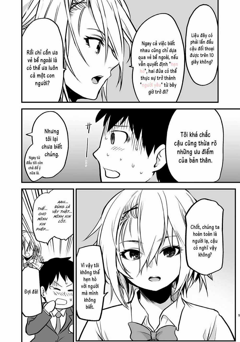 Chàng trai tỏ tình với 'cô nàng bất hảo' Chapter 1 trang 6