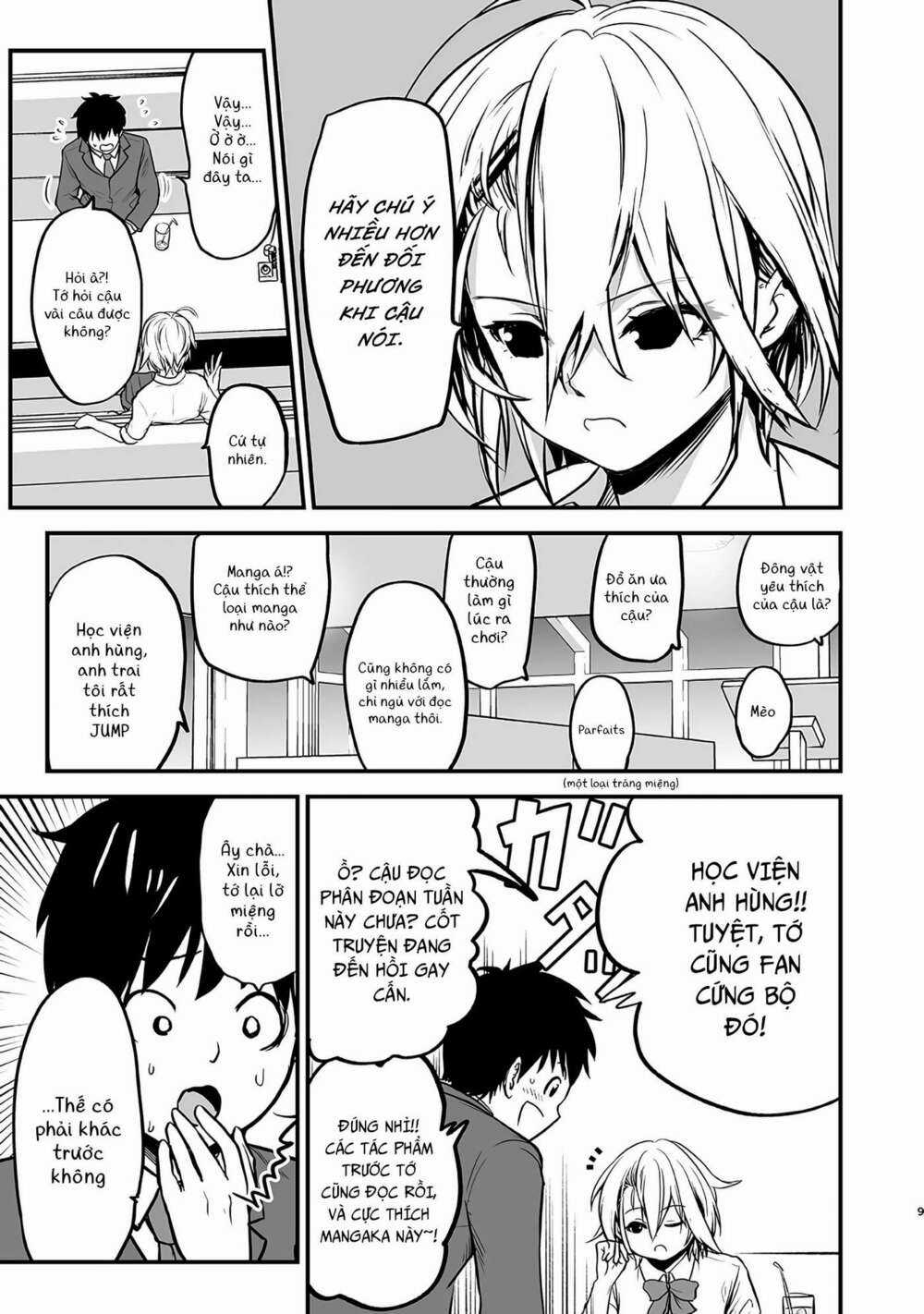 Chàng trai tỏ tình với 'cô nàng bất hảo' Chapter 2 trang 3