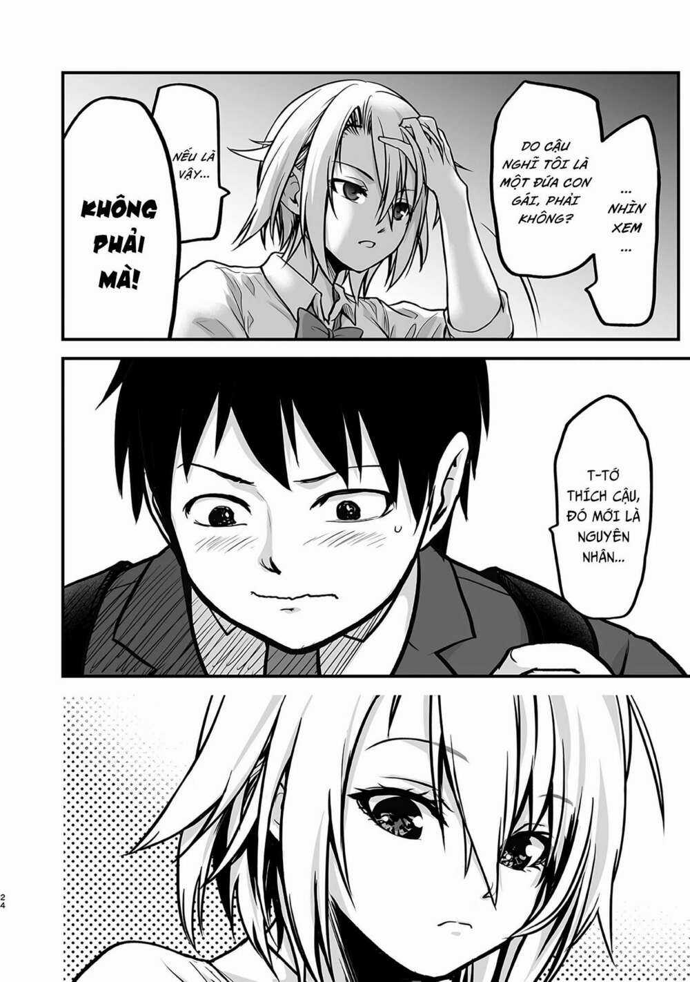 Chàng trai tỏ tình với 'cô nàng bất hảo' Chapter 5.5 trang 2