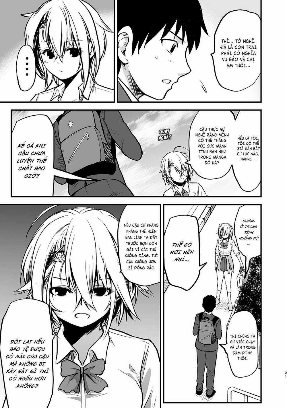 Chàng trai tỏ tình với 'cô nàng bất hảo' Chapter 5 trang 3