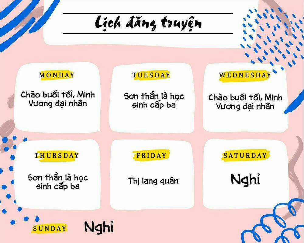 Chào Buổi Tối, Minh Vương Đại Nhân Chapter 15 trang 34