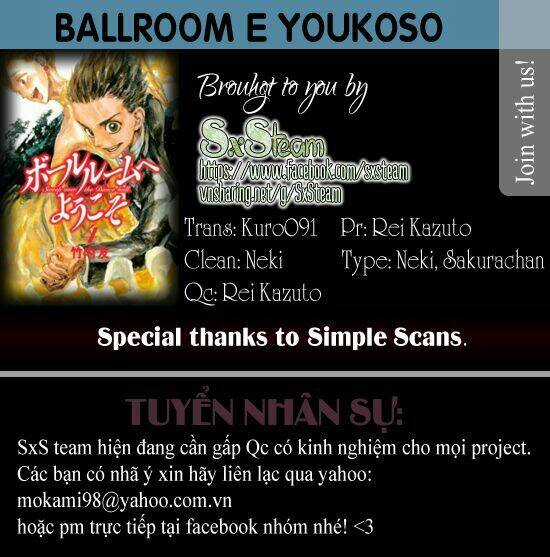 Chào Mừng Bạn Đến Với Ballroom Chapter 0 trang 6