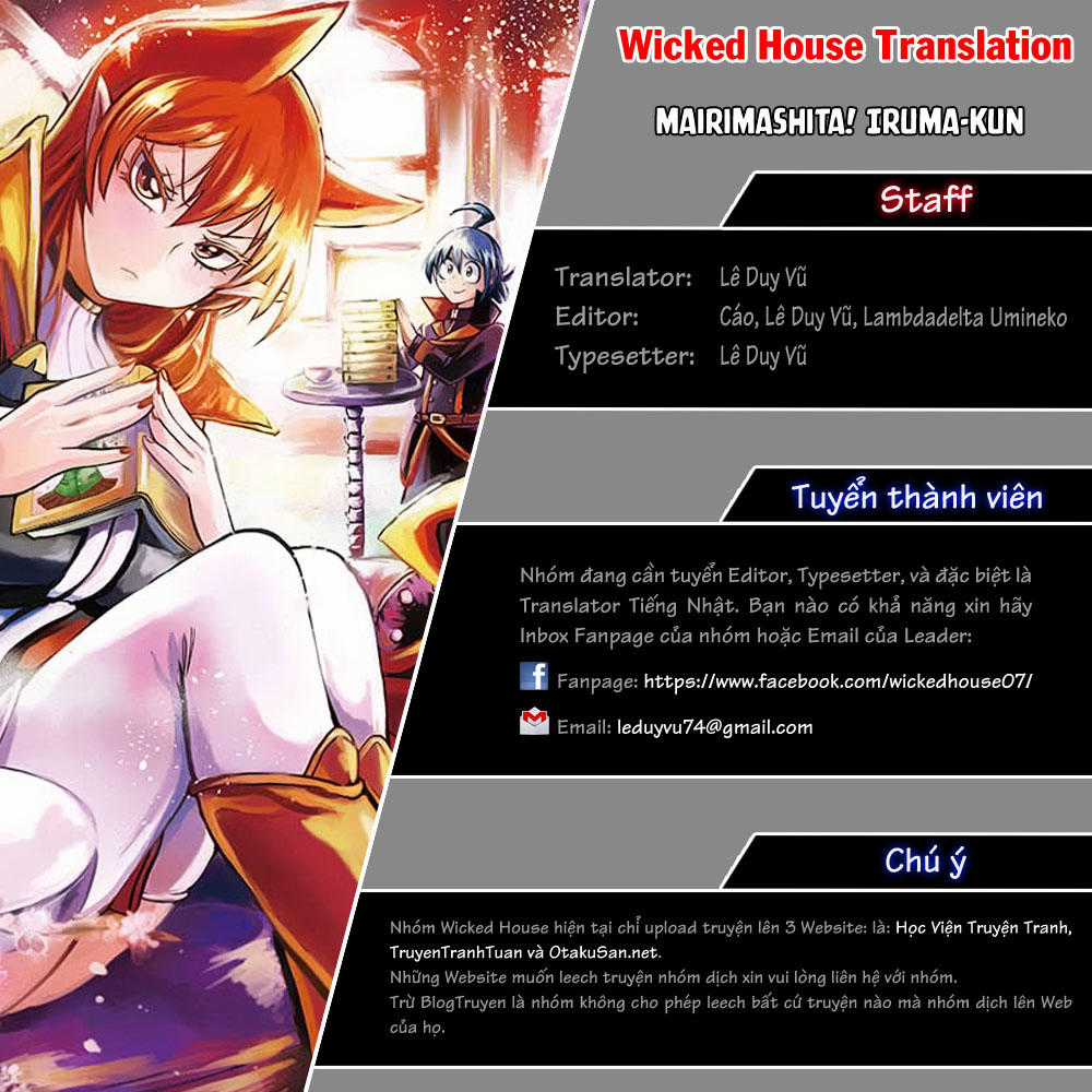 Chào Mừng Cậu Đến Trường Iruma-Kun Chapter 45 trang 1