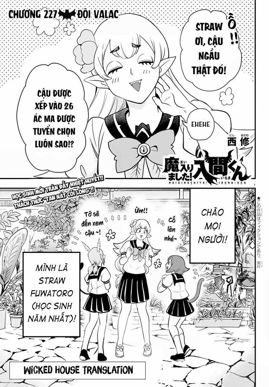 Chào Mừng Cậu Đến Trường Iruma-Kun Chương 227 trang 1