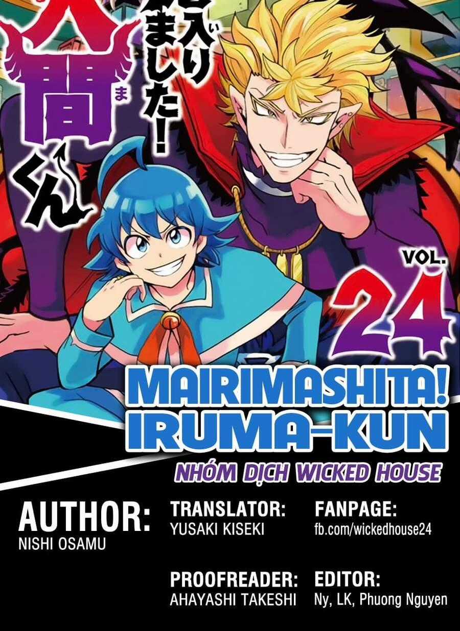 Chào Mừng Cậu Đến Trường Iruma-Kun Chương 232 trang 0