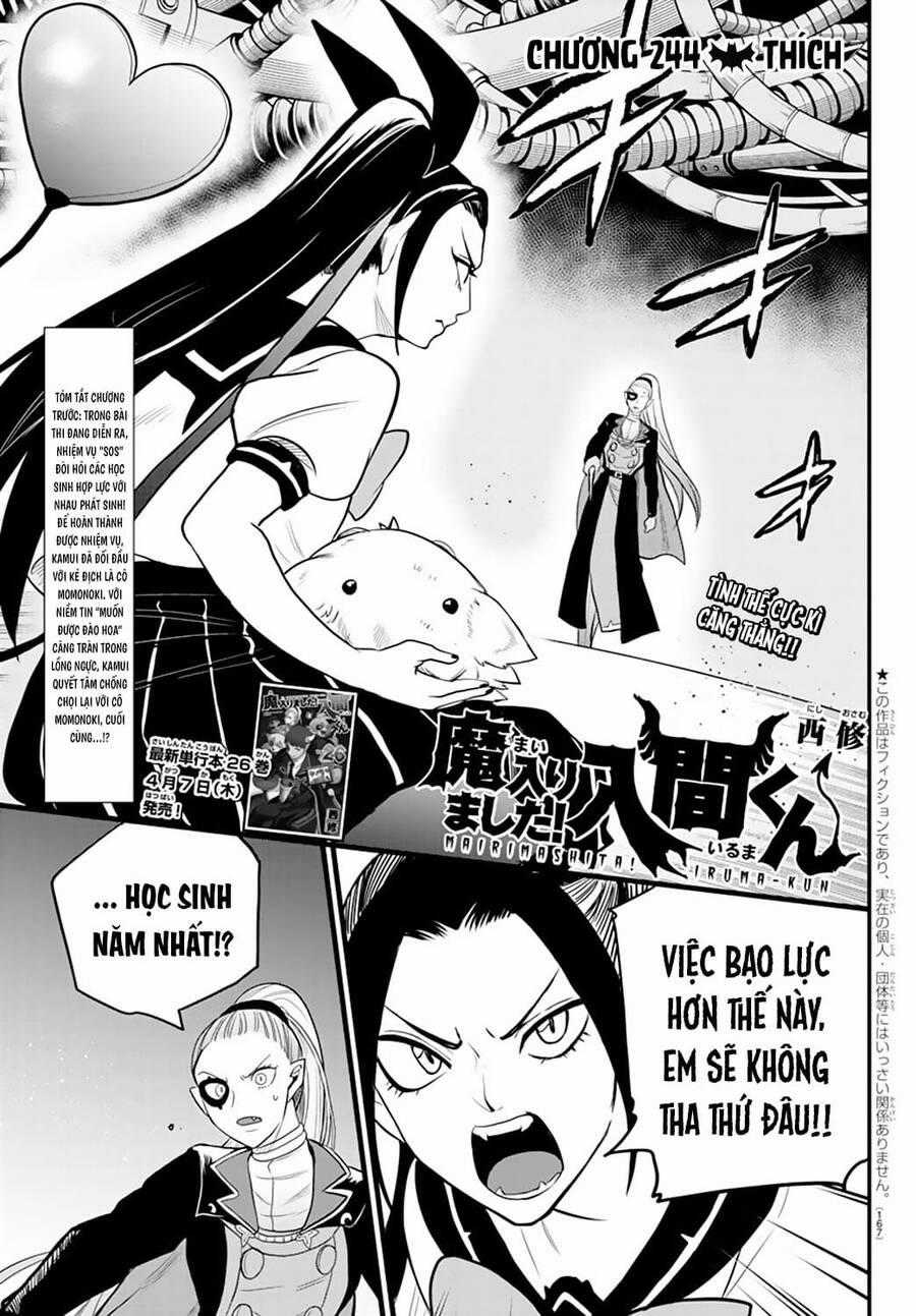 Chào Mừng Cậu Đến Trường Iruma-Kun Chương 244 trang 1