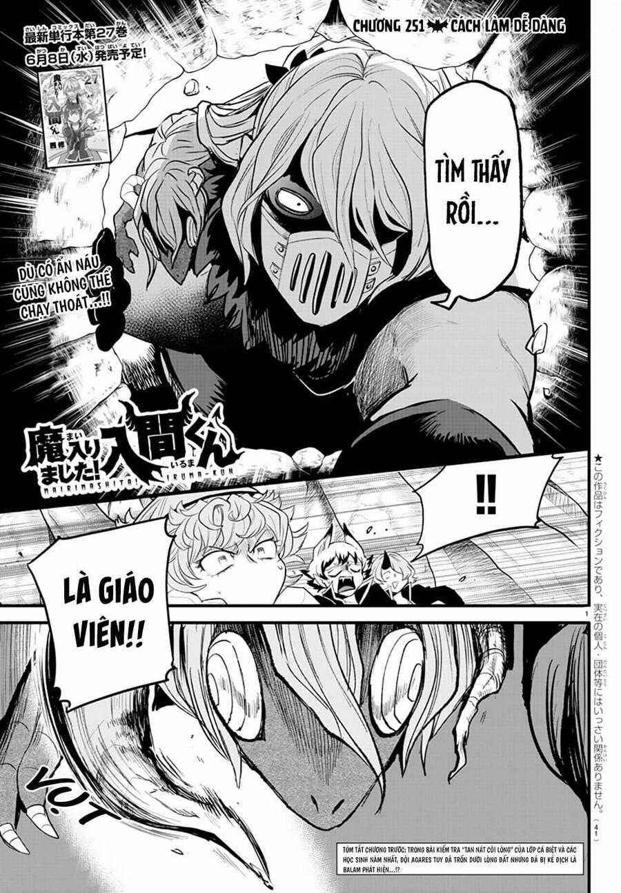 Chào Mừng Cậu Đến Trường Iruma-Kun Chương 251 trang 1