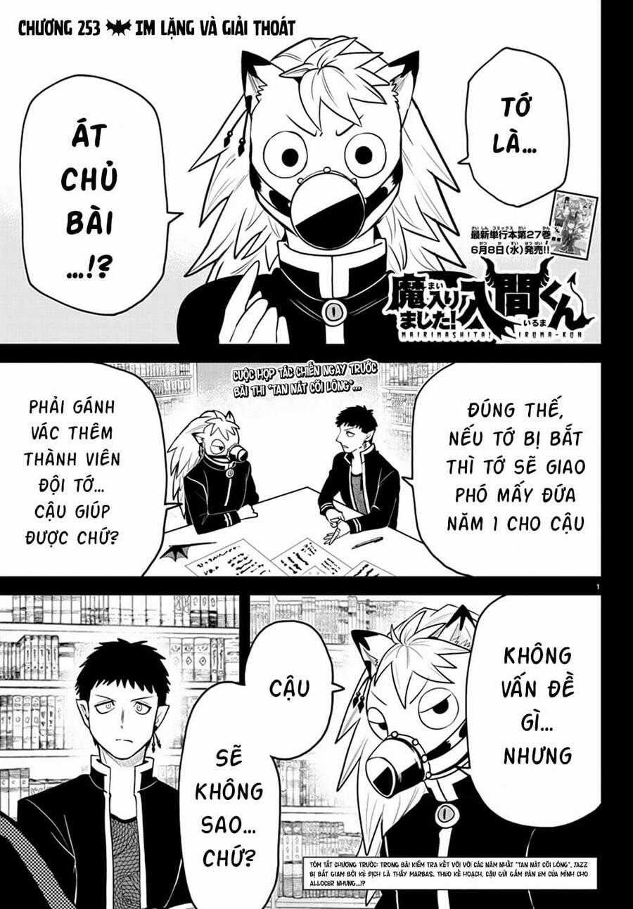 Chào Mừng Cậu Đến Trường Iruma-Kun Chương 253 trang 1