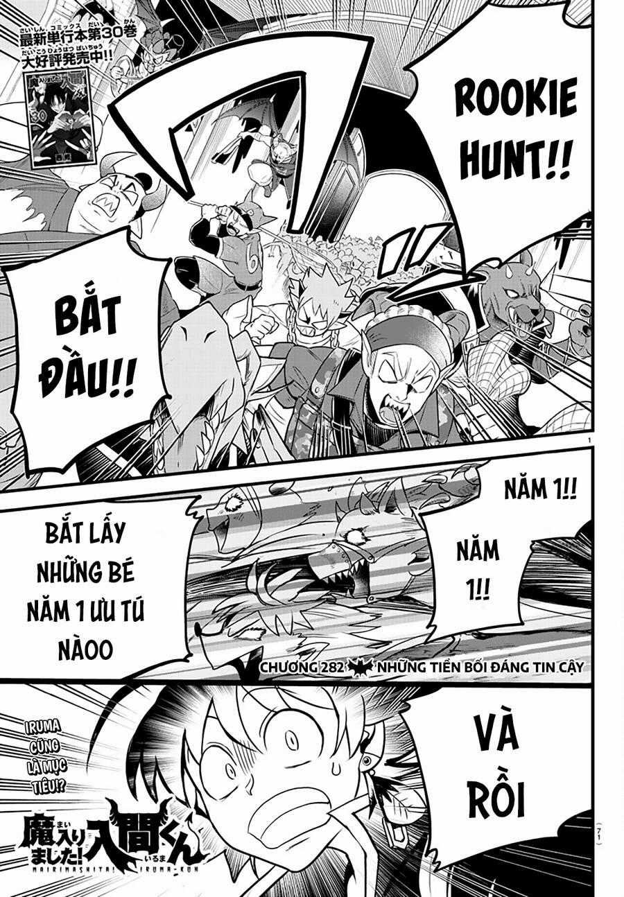 Chào Mừng Cậu Đến Trường Iruma-Kun Chương 282 trang 1