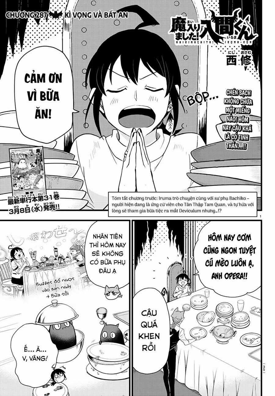 Chào Mừng Cậu Đến Trường Iruma-Kun Chương 287 trang 1