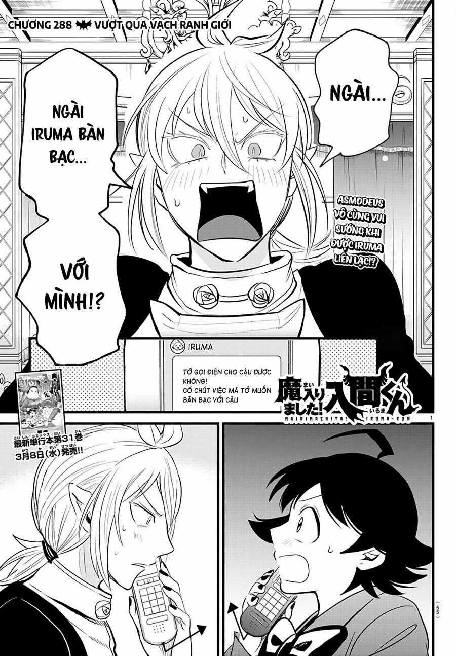 Chào Mừng Cậu Đến Trường Iruma-Kun Chương 288 trang 1