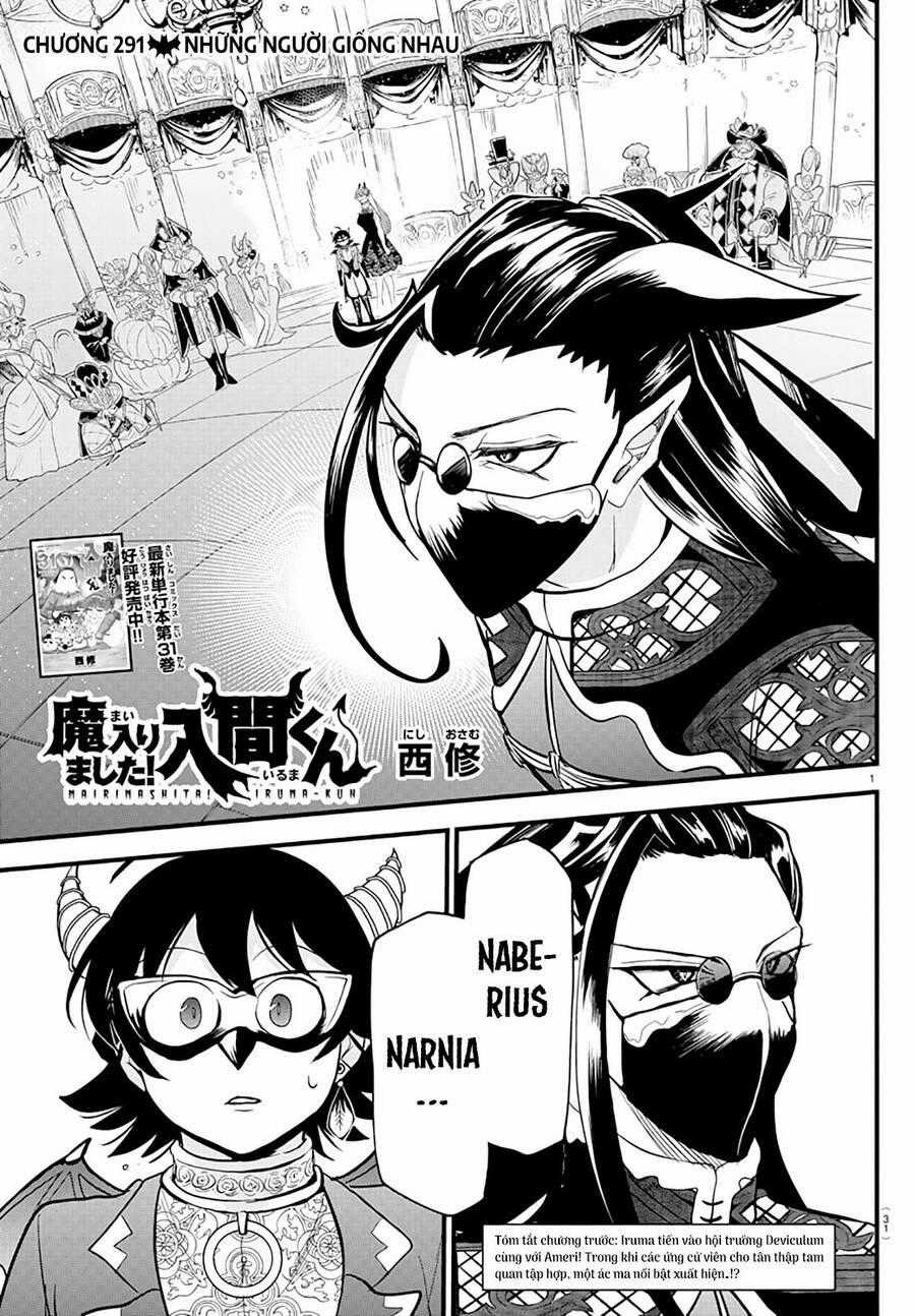 Chào Mừng Cậu Đến Trường Iruma-Kun Chương 291 trang 1
