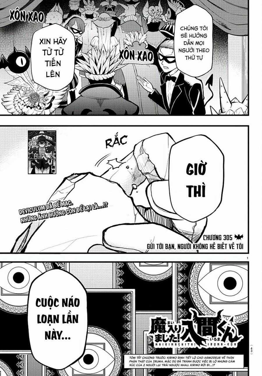 Chào Mừng Cậu Đến Trường Iruma-Kun Chuong 305 trang 1