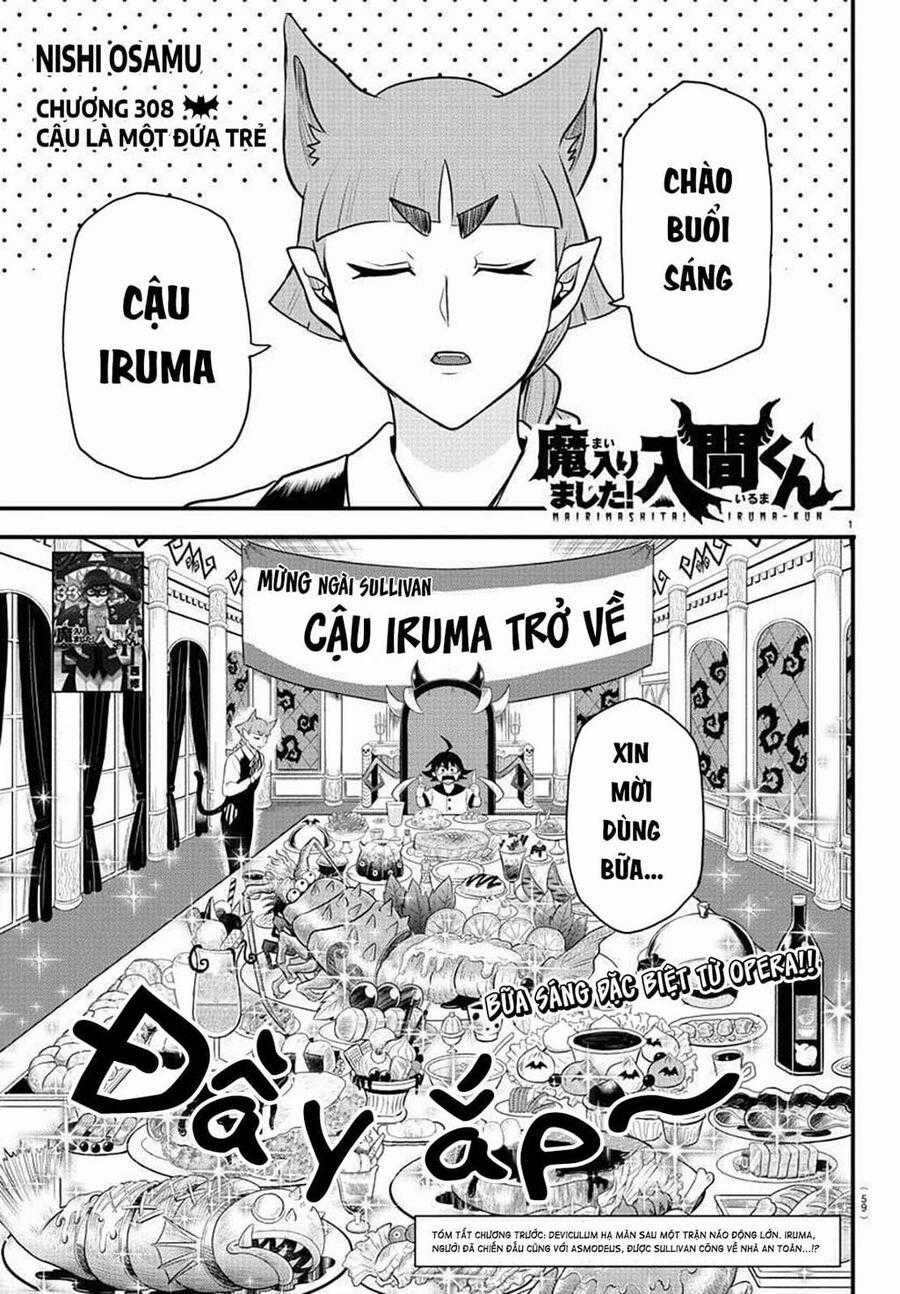 Chào Mừng Cậu Đến Trường Iruma-Kun Chuong 308 trang 1