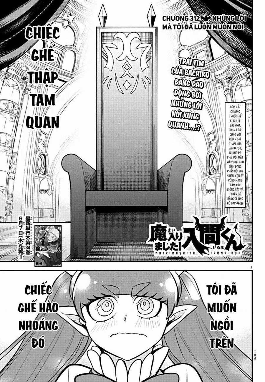 Chào Mừng Cậu Đến Trường Iruma-Kun Chuong 312 trang 1