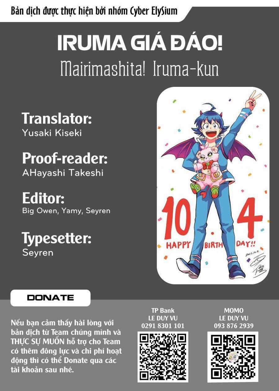 Chào Mừng Cậu Đến Trường Iruma-Kun Chuong 323 trang 0