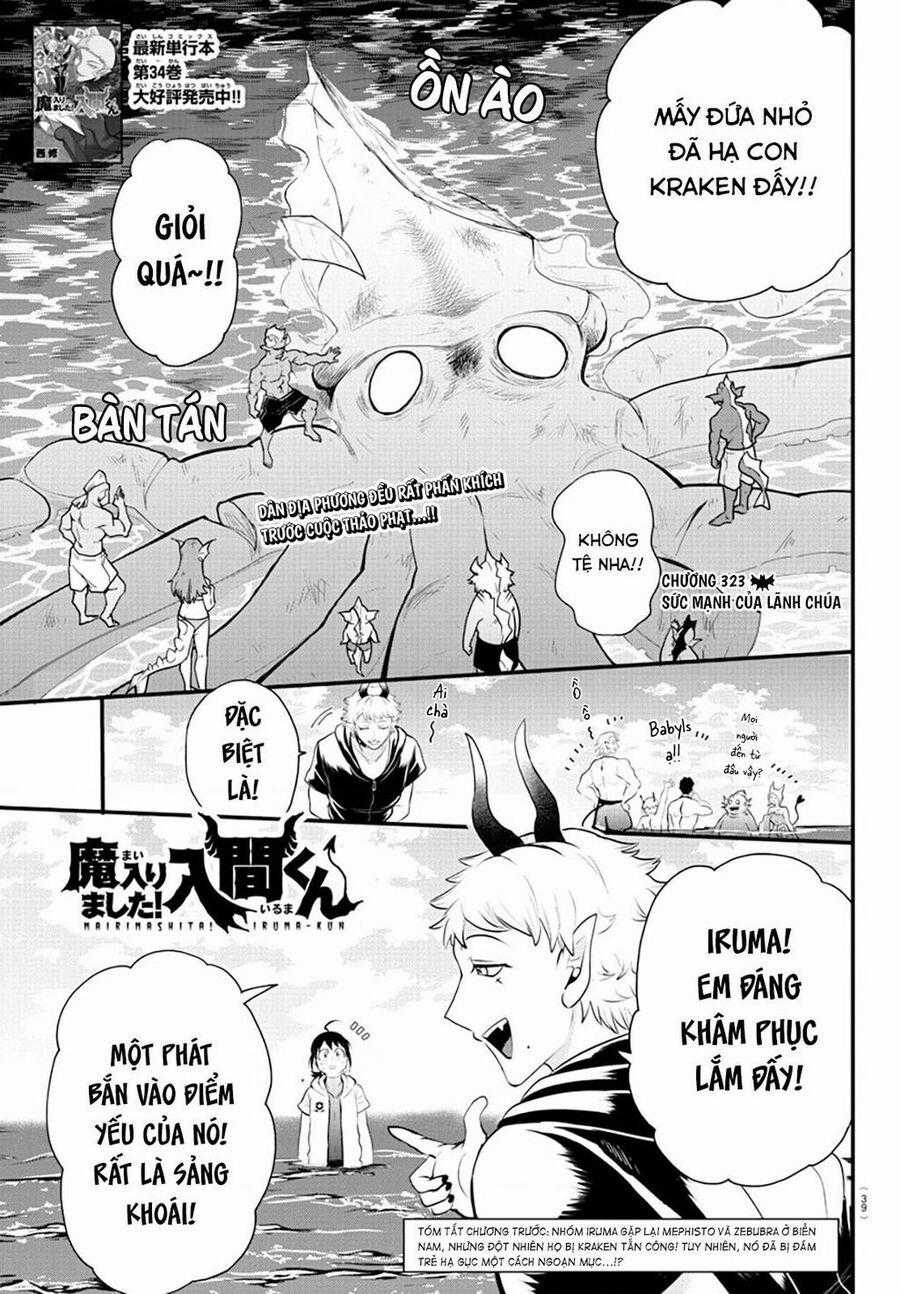 Chào Mừng Cậu Đến Trường Iruma-Kun Chuong 323 trang 1
