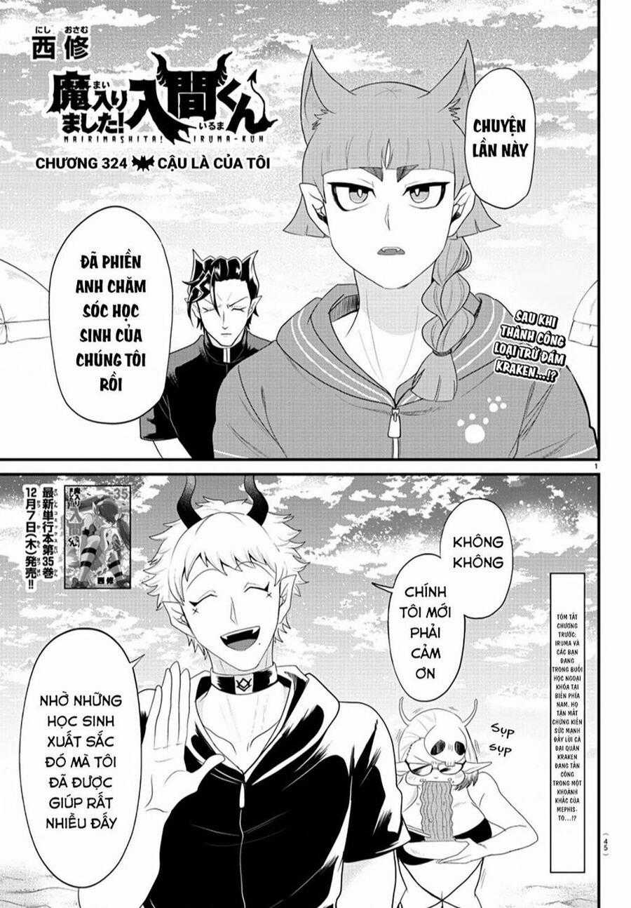 Chào Mừng Cậu Đến Trường Iruma-Kun Chuong 324 trang 1