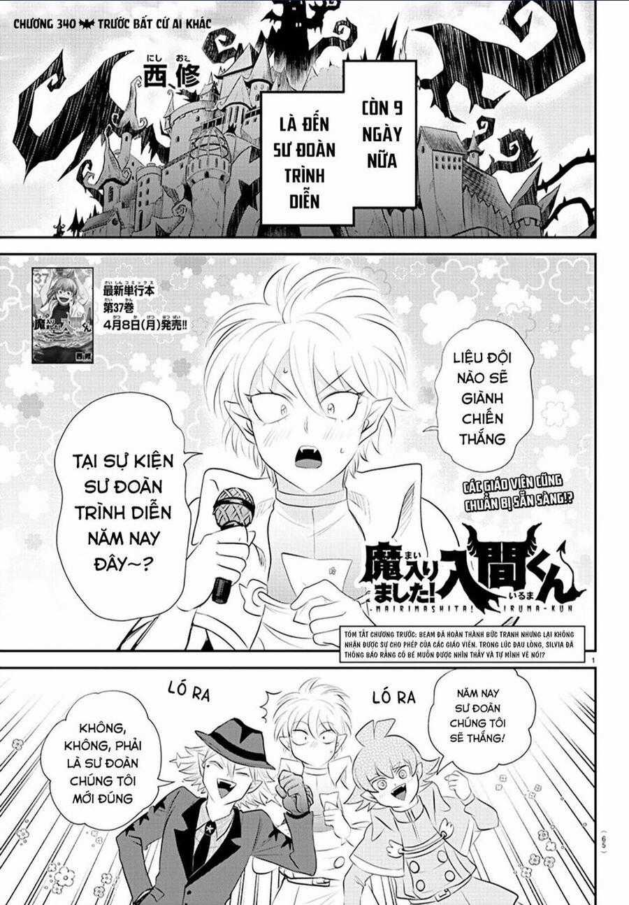 Chào Mừng Cậu Đến Trường Iruma-Kun Chương 340 trang 1