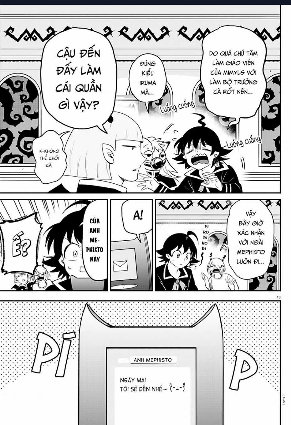 Chào Mừng Cậu Đến Trường Iruma-Kun Chuong 371 trang 13