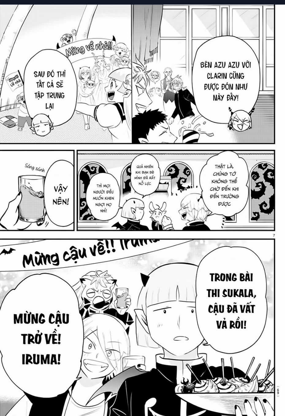 Chào Mừng Cậu Đến Trường Iruma-Kun Chuong 371 trang 7