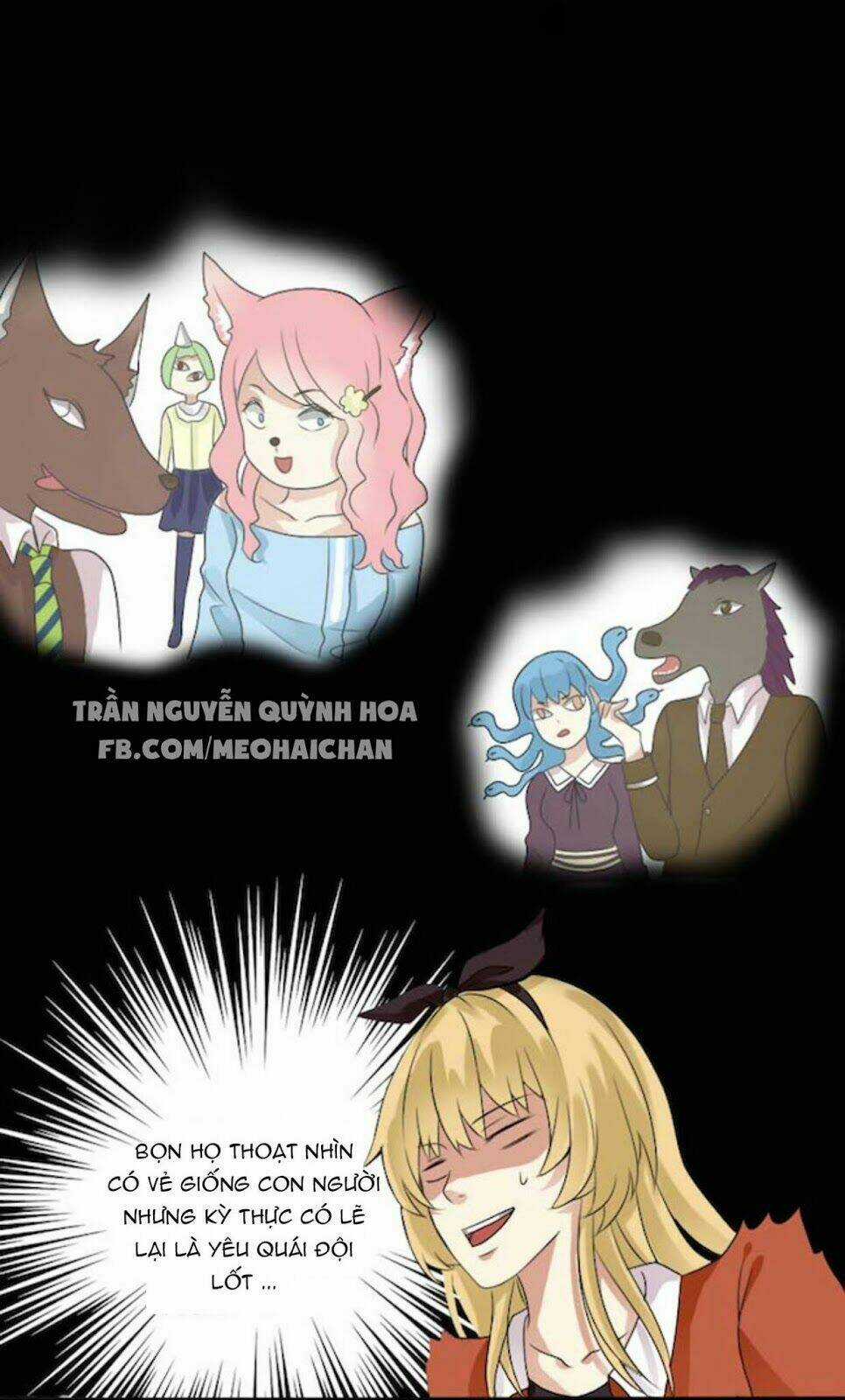 Chào mừng đến với học viện yêu quái Chapter 1 trang 18