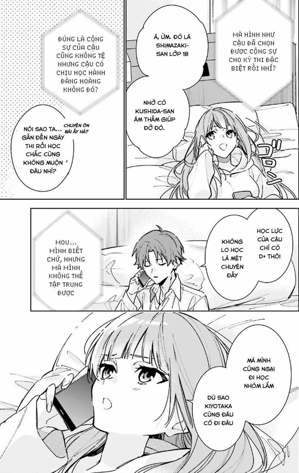 Chào Mừng Đến Với Lớp Học Đề Cao Thực Lực Năm 2 Chapter 10 trang 4