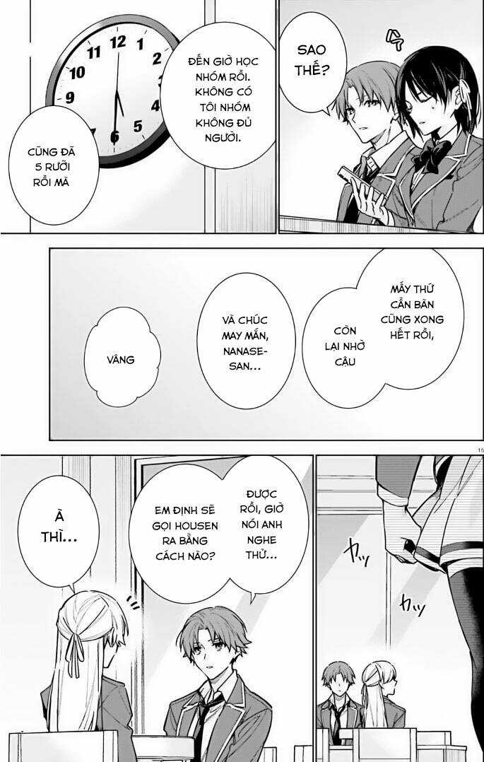 Chào Mừng Đến Với Lớp Học Đề Cao Thực Lực Năm 2 Chapter 11 trang 14