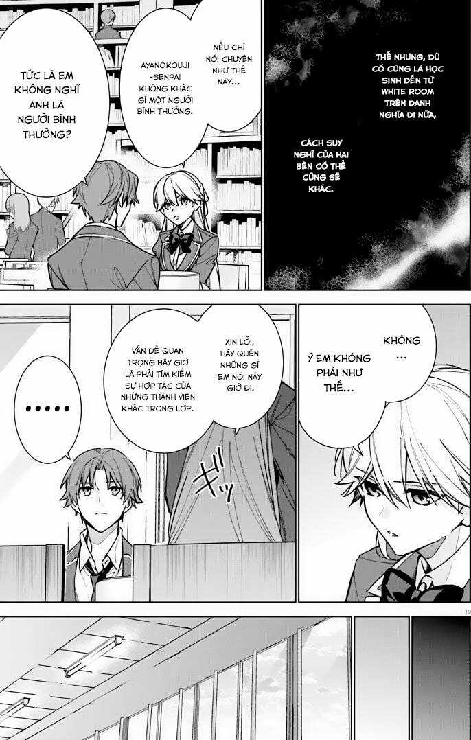 Chào Mừng Đến Với Lớp Học Đề Cao Thực Lực Năm 2 Chapter 11 trang 18