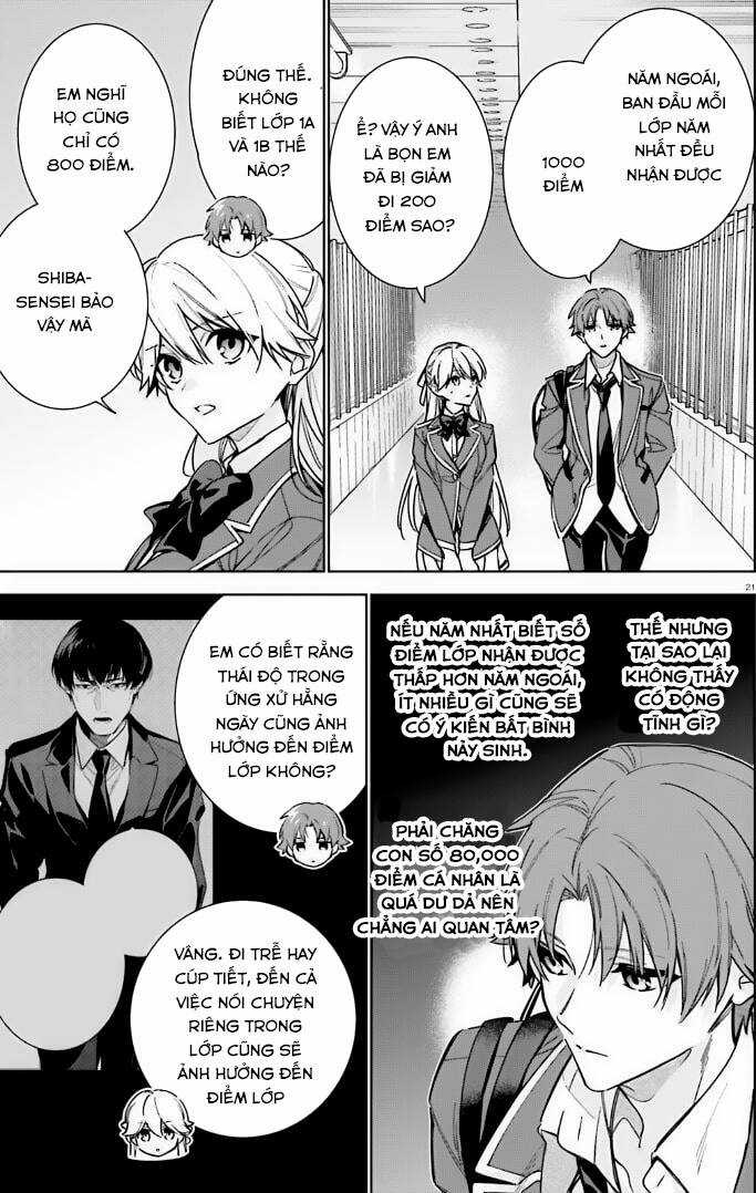 Chào Mừng Đến Với Lớp Học Đề Cao Thực Lực Năm 2 Chapter 11 trang 20