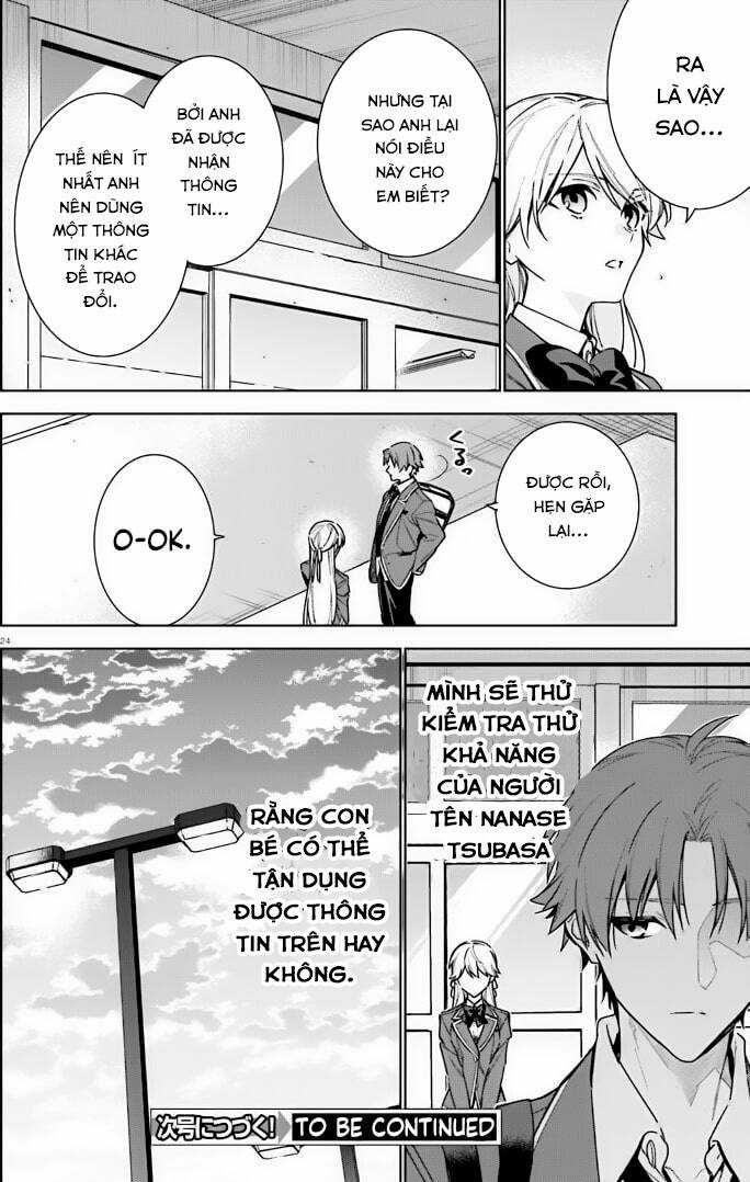 Chào Mừng Đến Với Lớp Học Đề Cao Thực Lực Năm 2 Chapter 11 trang 23