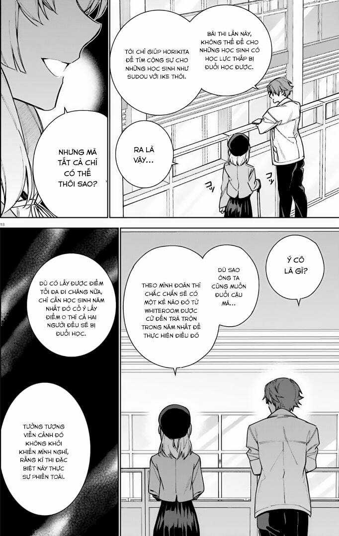 Chào Mừng Đến Với Lớp Học Đề Cao Thực Lực Năm 2 Chapter 12 trang 17